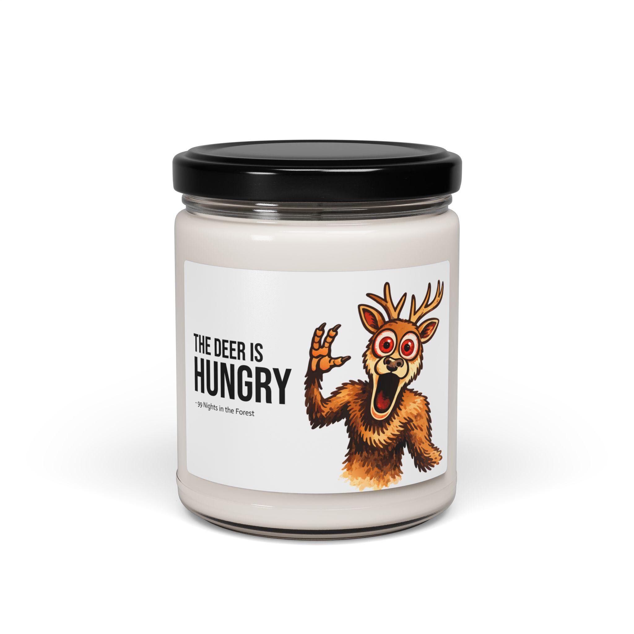 The Deer Candle, 99 Nights in the Forest Roblox Horror Candle, Creepy Gamer Gift, Roblox Fan Merch, 12 oz Scented Candle